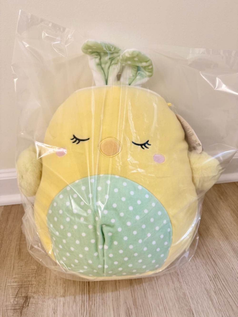 NWT Squishmallow 2022 Aimee Chick Easter 12”